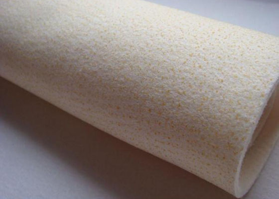 PTFE Lamination 550gsm Needle Punched Polyester Needle Felt Recycled