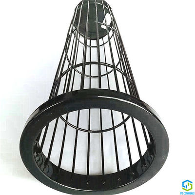 Mild Steel Wire Dust Collector Filter Cage Silicon Coating