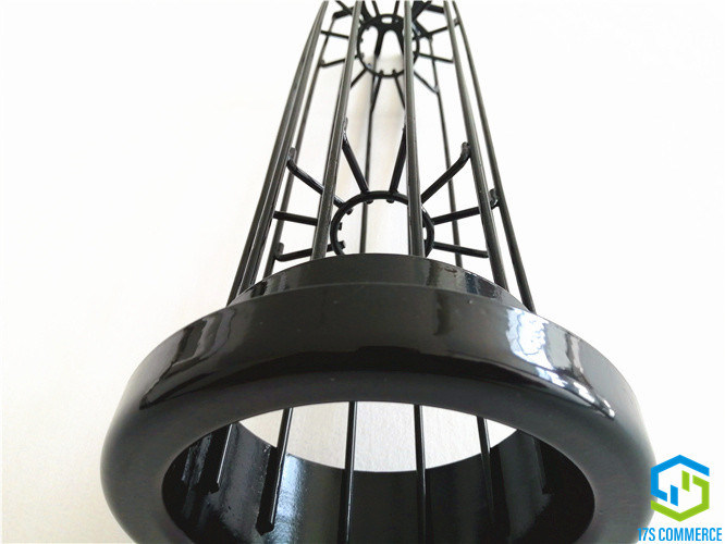 12 Pleat Q235 Mild Steel Baghouse Filter Cages PTFE Star Bag Cage