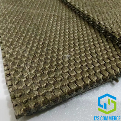 Basalt Fiber High Temperature Airslide Band BFRP Conveyer Belt Canvas Belt Aerating Plate Fabric BFRP Panel