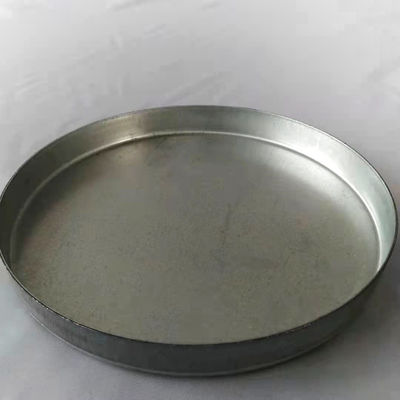 ISO Filter Cage Spare Parts , Galvanized Plate Filter Cage Bottom Cap