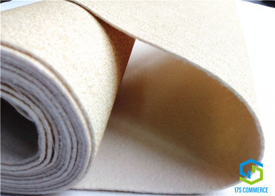 500g Needle Punched Felt , Aramid Needle Felt Flame Resistant