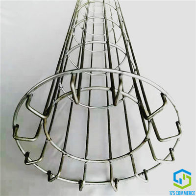 Galvanized Wire 120mm Dust Collector Filter Cage Wire Bent Bottom
