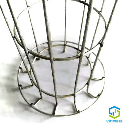 Galvanized Wire 120mm Dust Collector Filter Cage Wire Bent Bottom