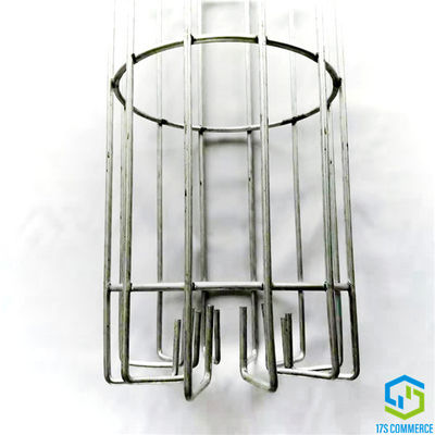 Galvanized Wire 120mm Dust Collector Filter Cage Wire Bent Bottom