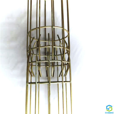 Zinc Coating Finger Joint Filter Bag Cages And Venturi
