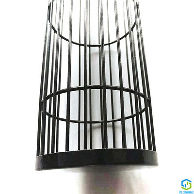 Q235 Wild Steel Dust Collector Filter Cage Silicon Coating