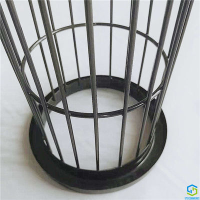 Mild Steel Wire Dust Collector Filter Cage Silicon Coating