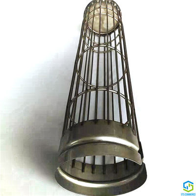 Crimped Bottom Cap 250mm Stainless Steel Filter Cage