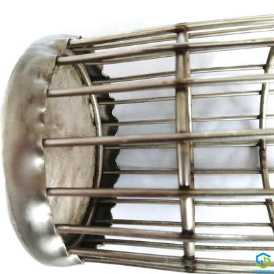 Crimped Bottom Cap 250mm Stainless Steel Filter Cage