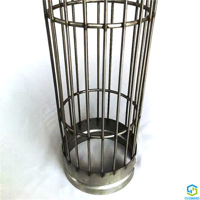 Crimped Bottom Cap 250mm Stainless Steel Filter Cage