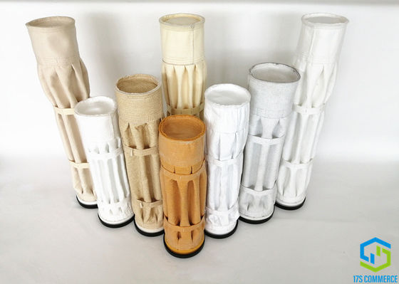 Pleated 150mm Acrylic Industrial Air Filter Bags