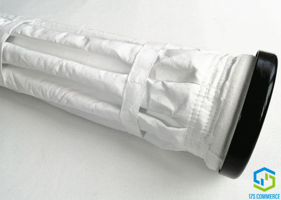 Bead Cuff 8 Pleats 160mm PTFE Filter Bag Extended Filter Area