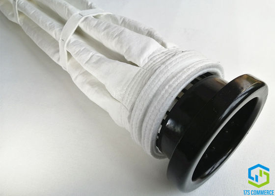 Polyester 120mm Industrial Filter Bags 110mm Star Cage