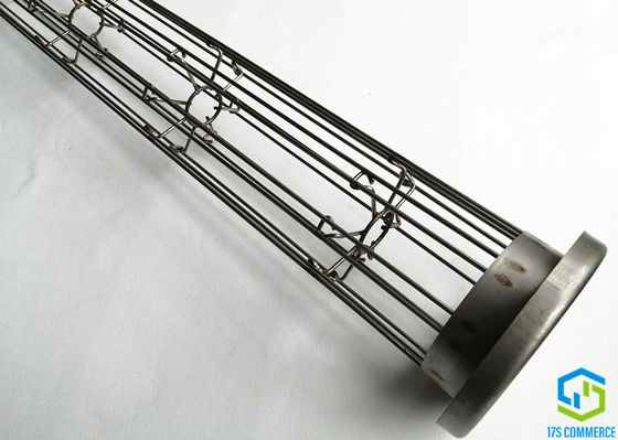 304 316 Stainless Steel Filter Cage 150mm Expand Filter Surface Bag Cage