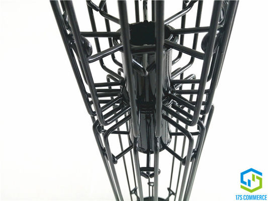 144mm Two Sections 8 Pleat Filter Cage Silicon Coating Mild Steel Bayonet Joint