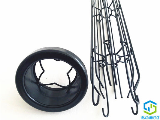 Removable Top Cap Q235 Mild Steel Star Filter Cages
