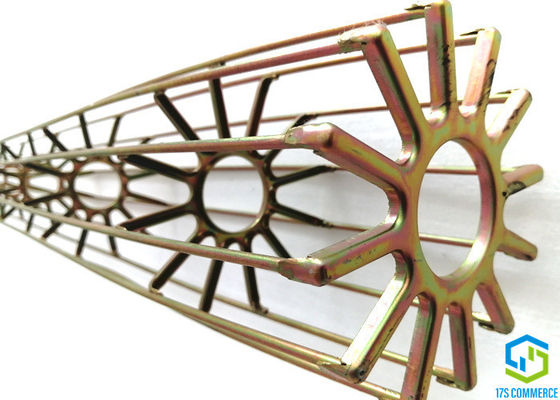 Wire Top Cap Zinc Coating 110mm Star Filter Cages