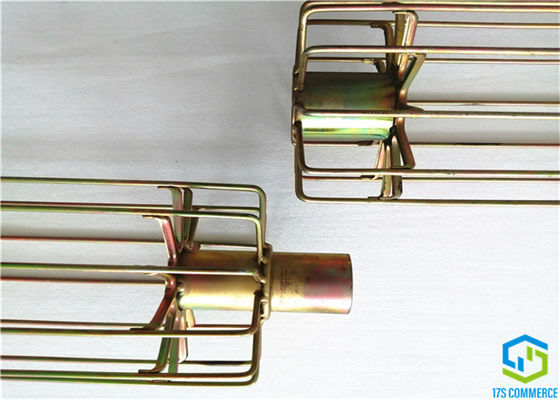 Zinc Coating Bayonet Joint Star Filter Cages Two Pieces 138mm 12 Ray