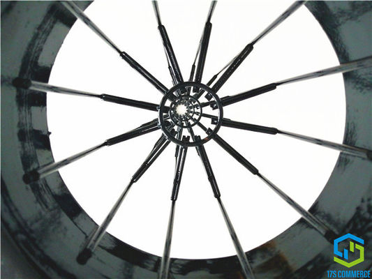 Double Wire Spider 138mm Star Filter Cage Silicon Coating Pleat Cage 12 Pleats Spider Cage Dust Collect Cage