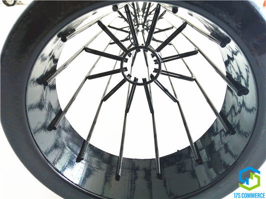 Double Wire Spider 138mm Star Filter Cage Silicon Coating Pleat Cage 12 Pleats Spider Cage Dust Collect Cage