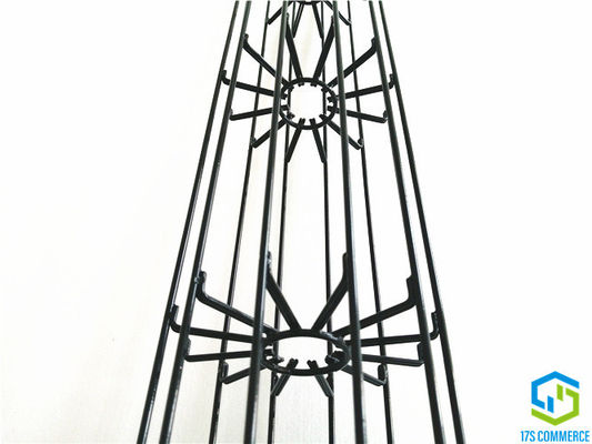 Double Wire Spider 138mm Star Filter Cage Silicon Coating Pleat Cage 12 Pleats Spider Cage Dust Collect Cage