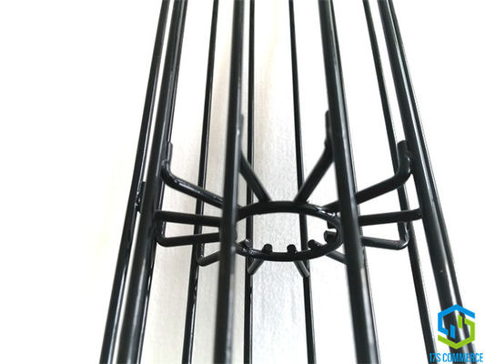 Wire Spider 110mm Star Cage Silicon Coating Pleat Cage 12 Pleats Spider Cage Dust Collector  Cage