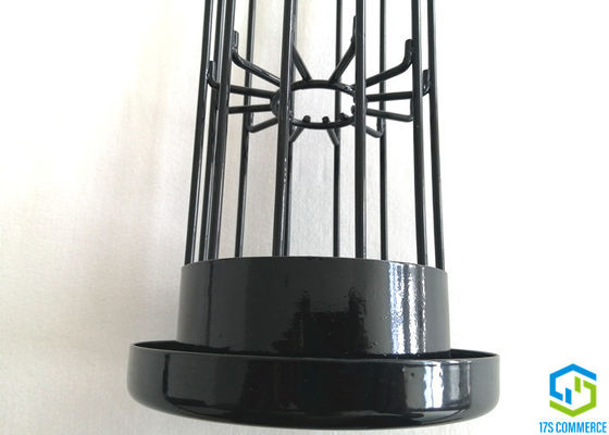 Wire Spider Star Filter Cage Silicon Coating Pleat Cage 138mm Spider Cage Mild Steel Bag House Cage