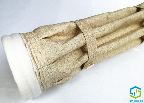 Aramid Felt Dust Collector Bags High Efficient Extend Filter Surface