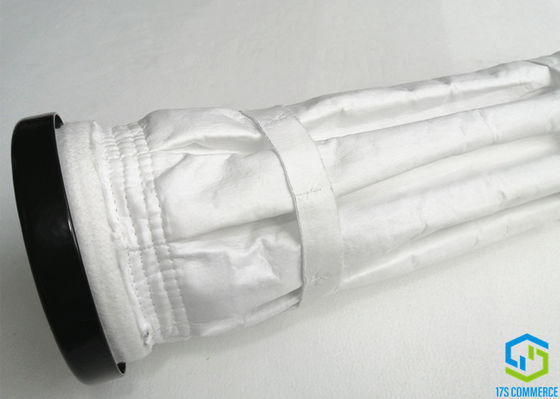 8 Pleats PTFE Felt Dust Collector Bags 500pcs / Day