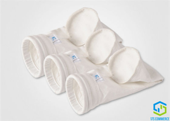 Singeing Finished Round 650gsm Baghouse Dust Filter Bag
