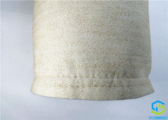 Round 600gsm Aramid Aramid Filter Bags Conventional Baghouse Filter Bag