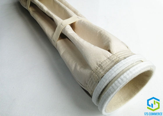 8 Pleats PPS Filter Bags 150mm 150mm Exceptional Stability