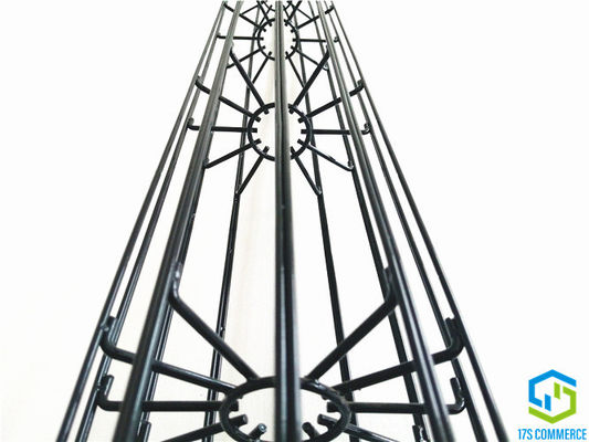 12 Pleat Q235 Mild Steel Baghouse Filter Cages PTFE Star Bag Cage