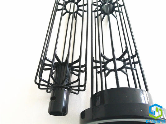 12 Pleat Q235 Mild Steel Baghouse Filter Cages PTFE Star Bag Cage