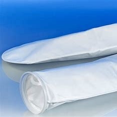 P84 Stainless Steel Filter Bag Silicon Coating 10 Pleated
