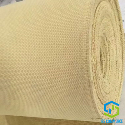 Aramid 1313 Airslide Band Conveyer Canvas Belt Aerating Plate Fabric Fire Resistant